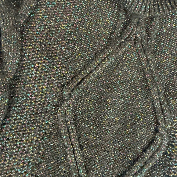 Charter Club| Black shimmer sweater size 3X - Picture 5 of 6